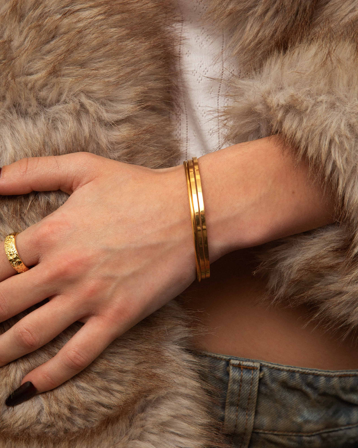 Golden Class Bangles