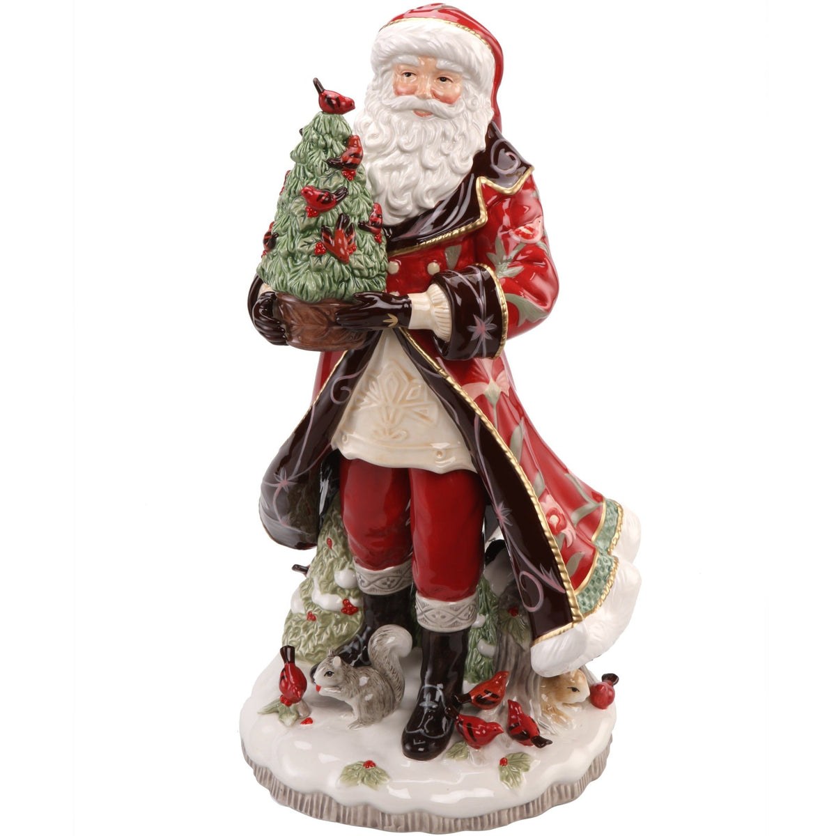 Fitz & Floyd Santa with Tree