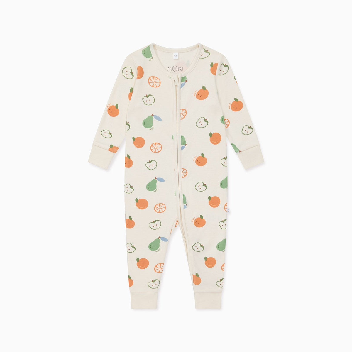 Fruit Print Clever Zip Sleepsuit