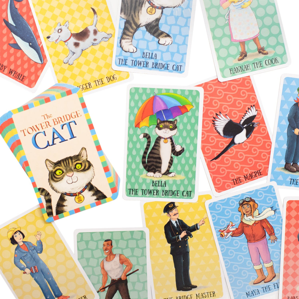 The Tower Bridge Cat Snap Cards