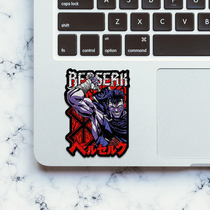 Berserks Glitter Sticker - Glitter Stickers | STICK IT UP