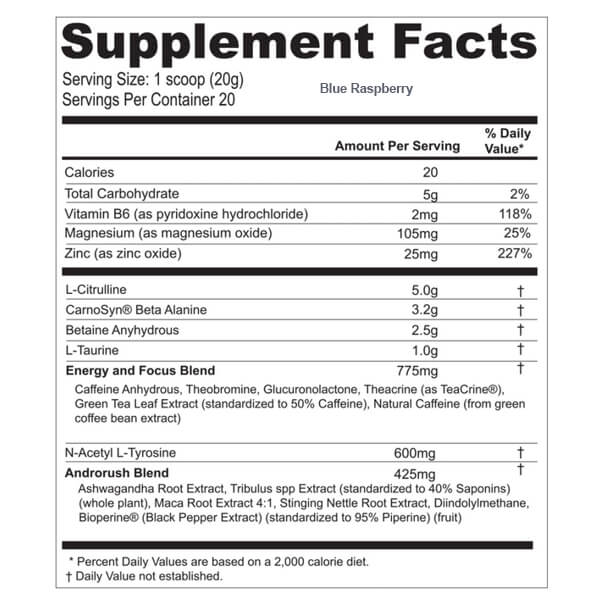 Betancourt B-Nox Reloaded 20 Servings