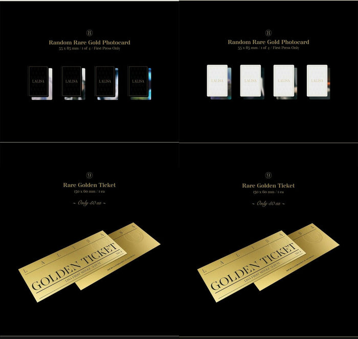 BLACKPINK LISA - LALISA 1st Single + YG Select Gift