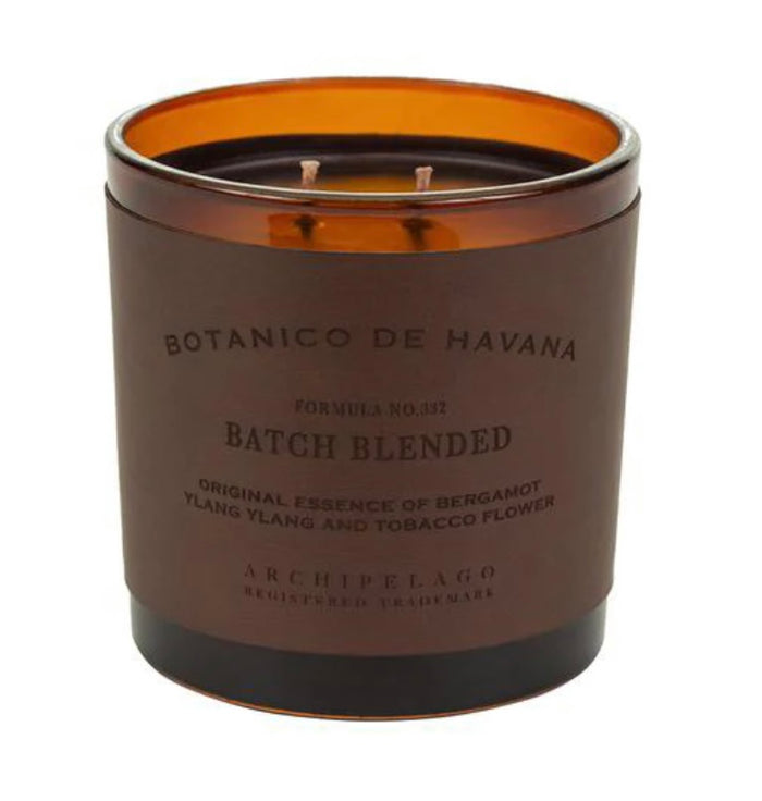 Botanico Havana Leather Press Candle