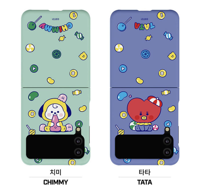 BT21 Official Jelly Candy Galaxy Z Flip 3 & Z Flip 5G Slim Case