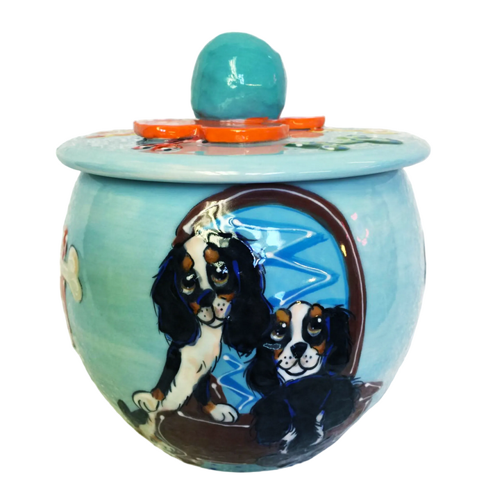 Cavalier Pet Treat Jar
