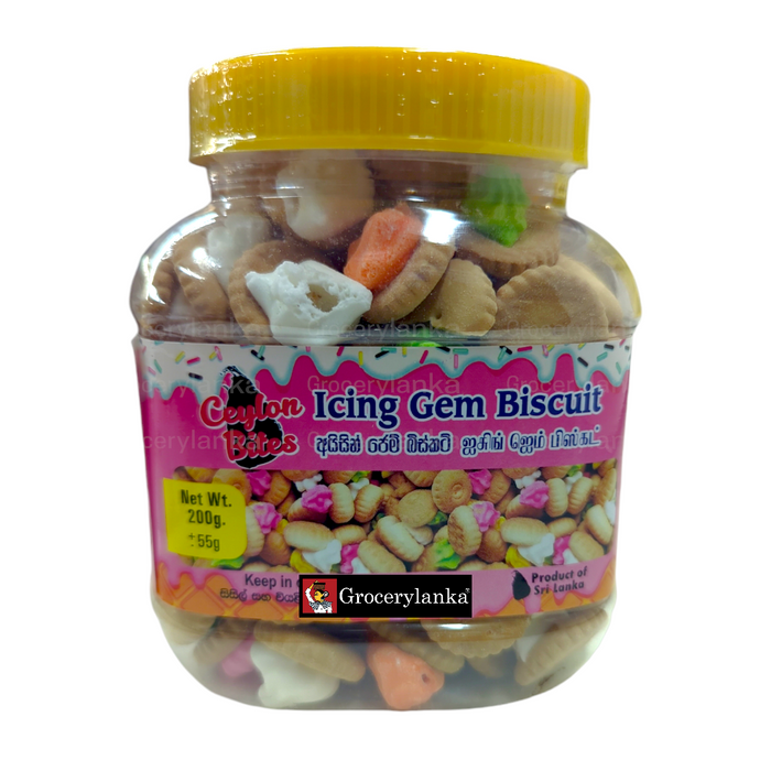 Ceylon Bites Icing Gem Biscuits 200g