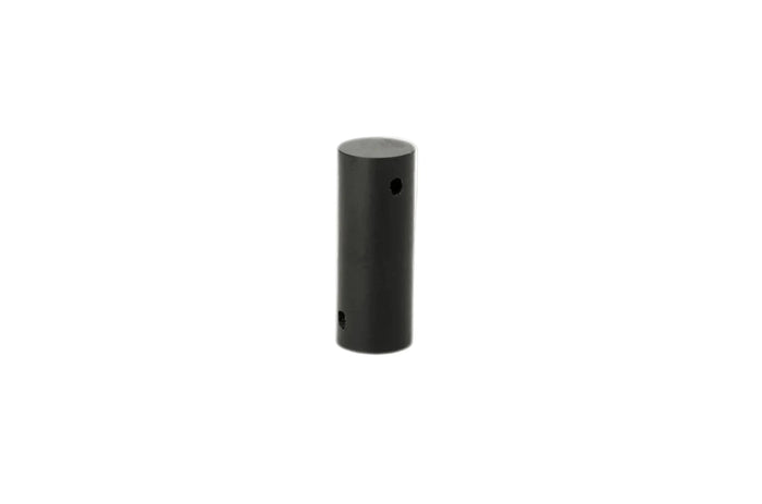 Black cylindrical watersports accessory with holes, suitable for paddleboards or surf gear