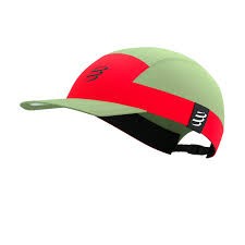 COMPRESSPORT 5 PANEL LIGHT CAP NILE FLUO RED