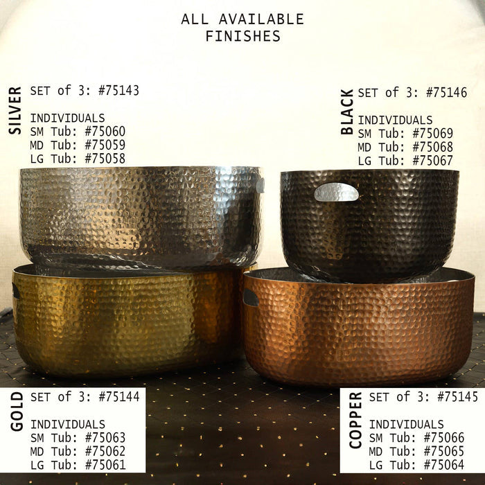 Copper Oval Tub