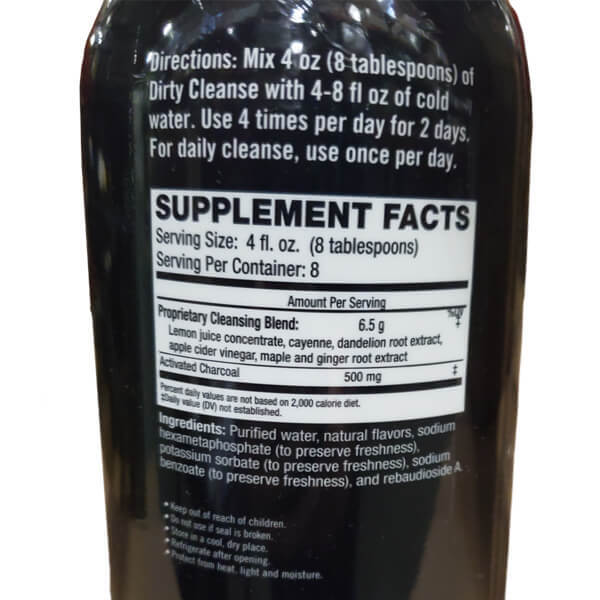 Digestive Benefits Dirty Cleanse 32oz