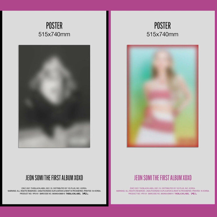 JEON SOMI - XOXO 1st Album (You Can Choose version)