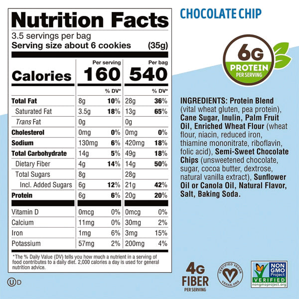 Lenny & Larry Complete Crunchy Cookie 4.25oz 6pk
