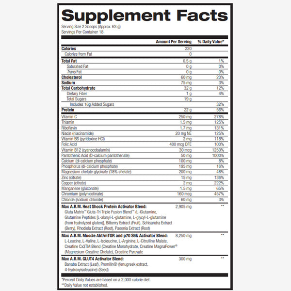 Max Muscle Anabolic Recovery Matrix 2.53lbs