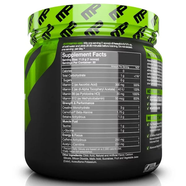 MP Assault Energy + Strength 30 Servings