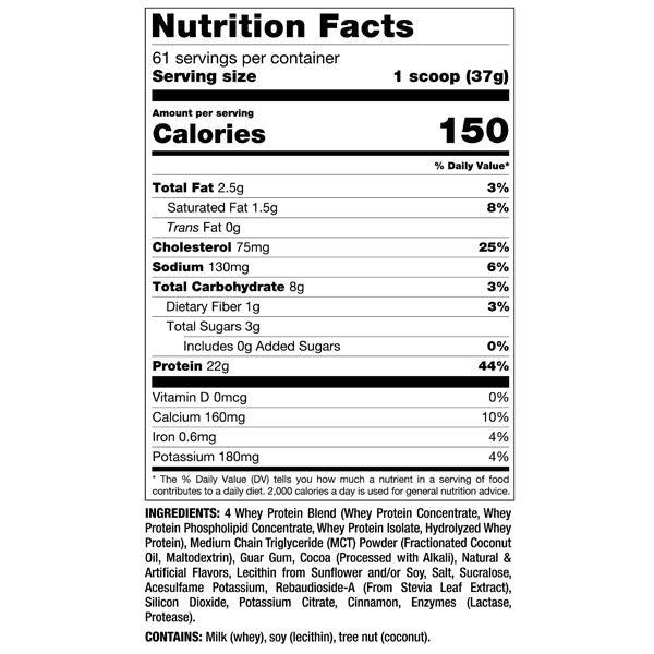 Mutant 100% Whey Protein 5lbs