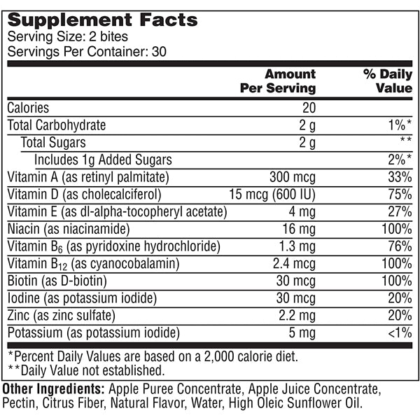 One a Day Men's Natural Fruit Bites Multivitamin