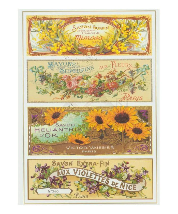 Paris Soap Labels, 1800's - VINTAGEARTREPRINTS.COM