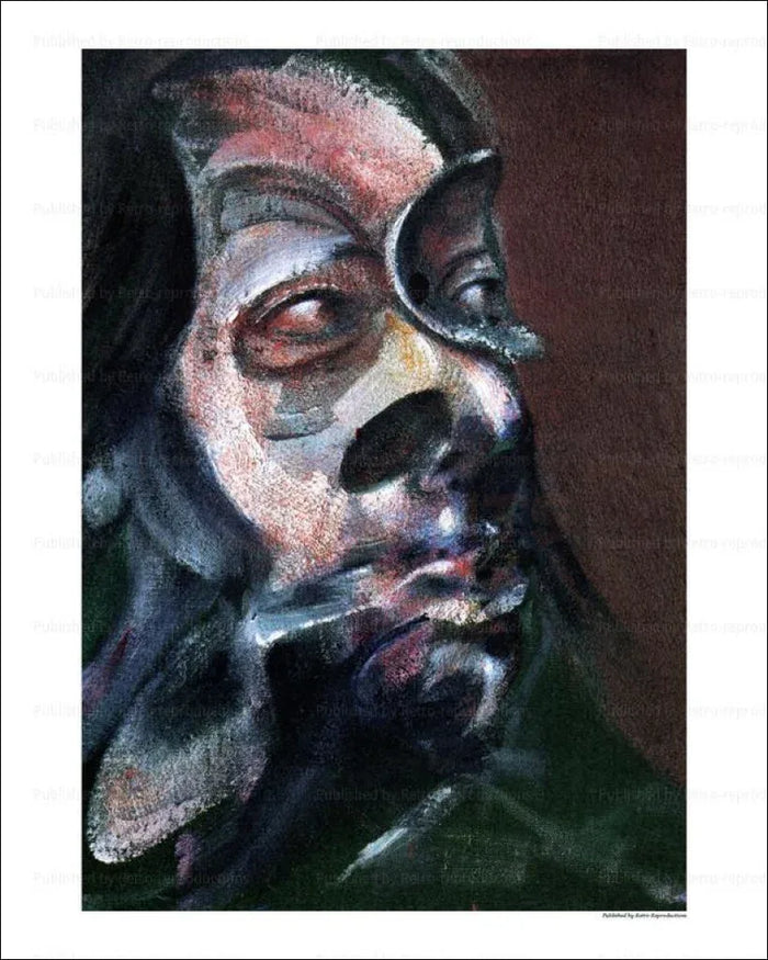 Portrait d'Isabelle Rawsthorne, 1966, Francis Bacon - VINTAGEARTREPRINTS.COM
