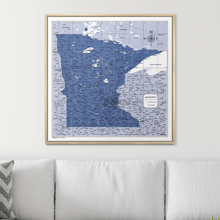 32" x 32" / Standard / Natural Oak