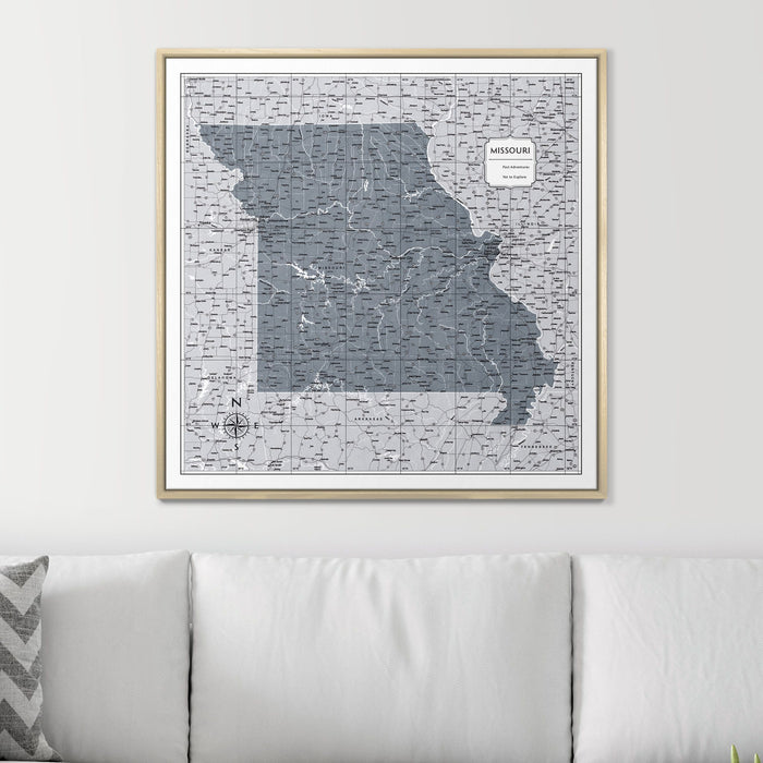 32" x 32" / Standard / Natural Oak