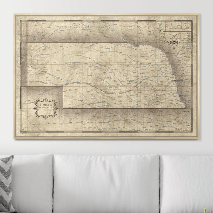 48" x 32" / Standard / Natural Oak