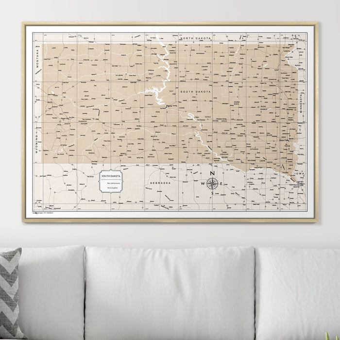 48" x 32" / Standard / Natural Oak