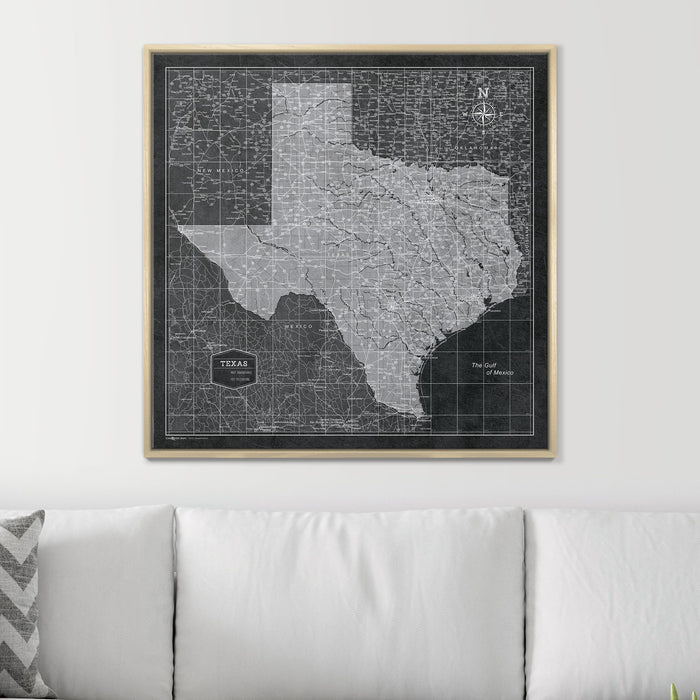 32" x 32" / Standard / Natural Oak
