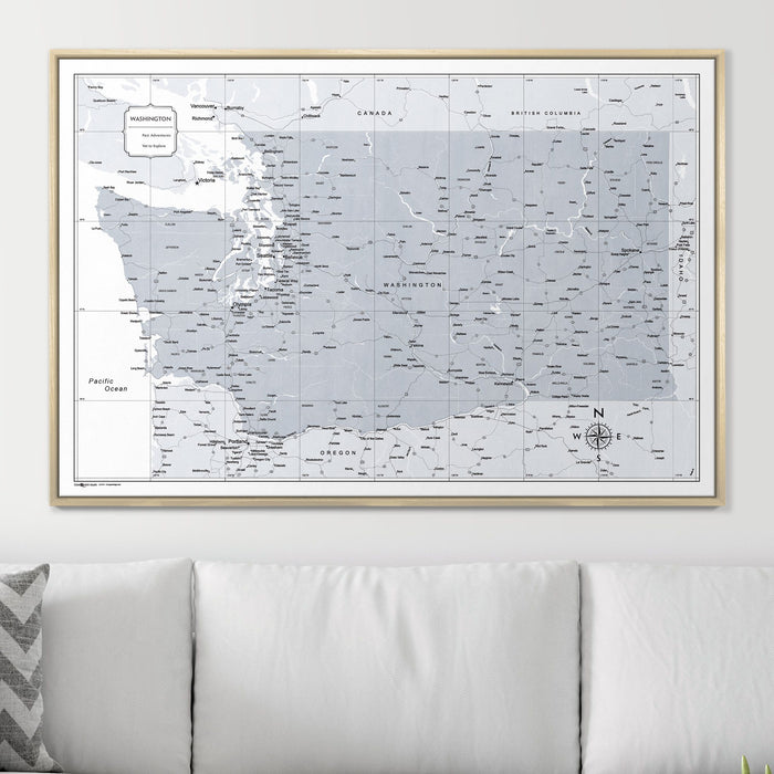 48" x 32" / Standard / Natural Oak