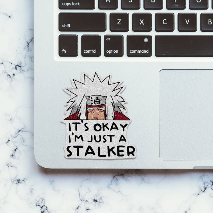 Stalker Glitter Sticker - Glitter Stickers | STICK IT UP