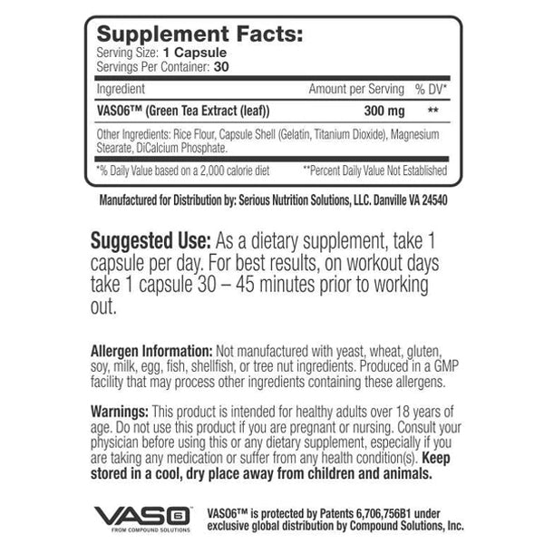 Swift Pump Vaso-6 Capsules