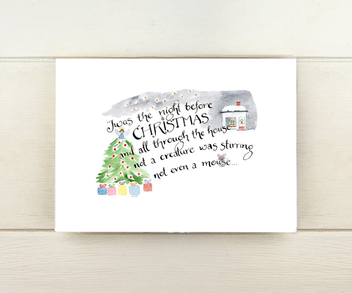 The Night Before...Holiday Card