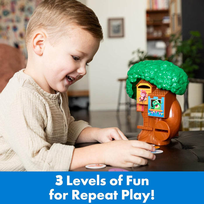 ThinkFun Friends: Tree House: Frog's Super Slide Matching Game