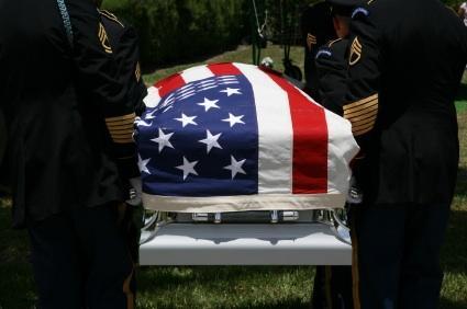 VA Official US Interment Flag 5'x9.5'
