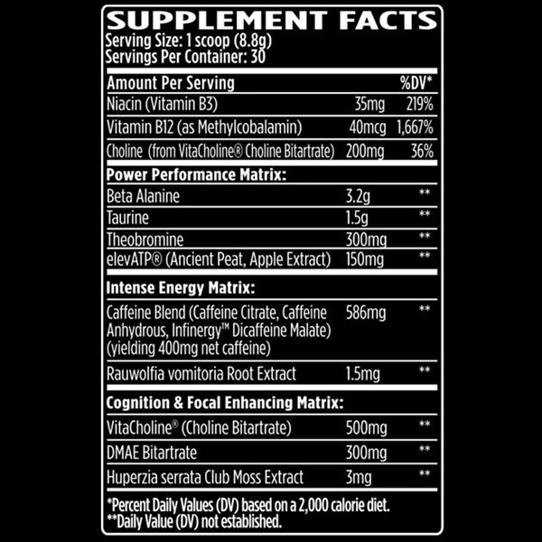 VMI K-XR Original Pre-Workout 30 Servings