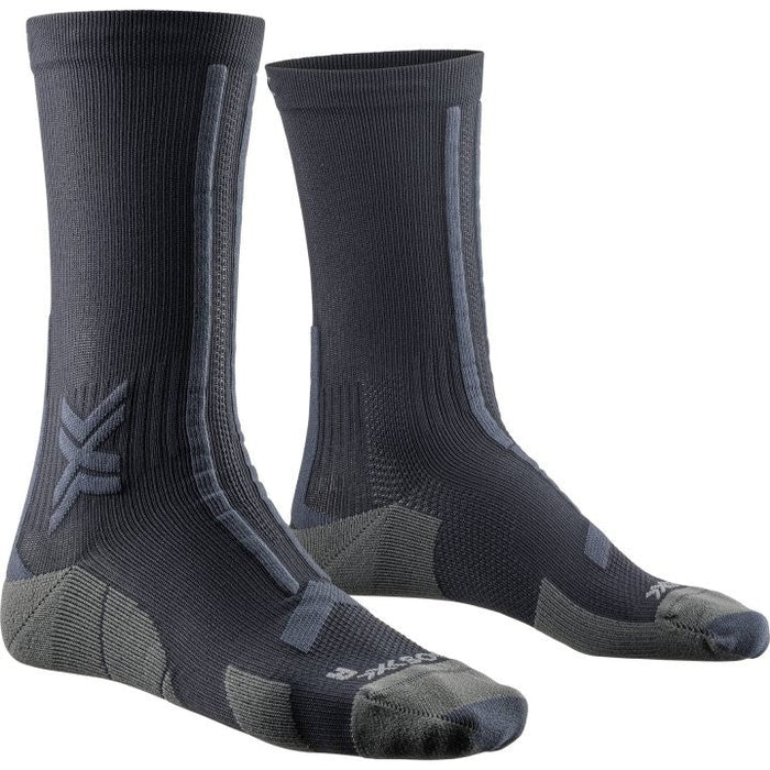 X-BIONIC TRAIL RUN DISCOVER CREW BLACK CHARCOAL