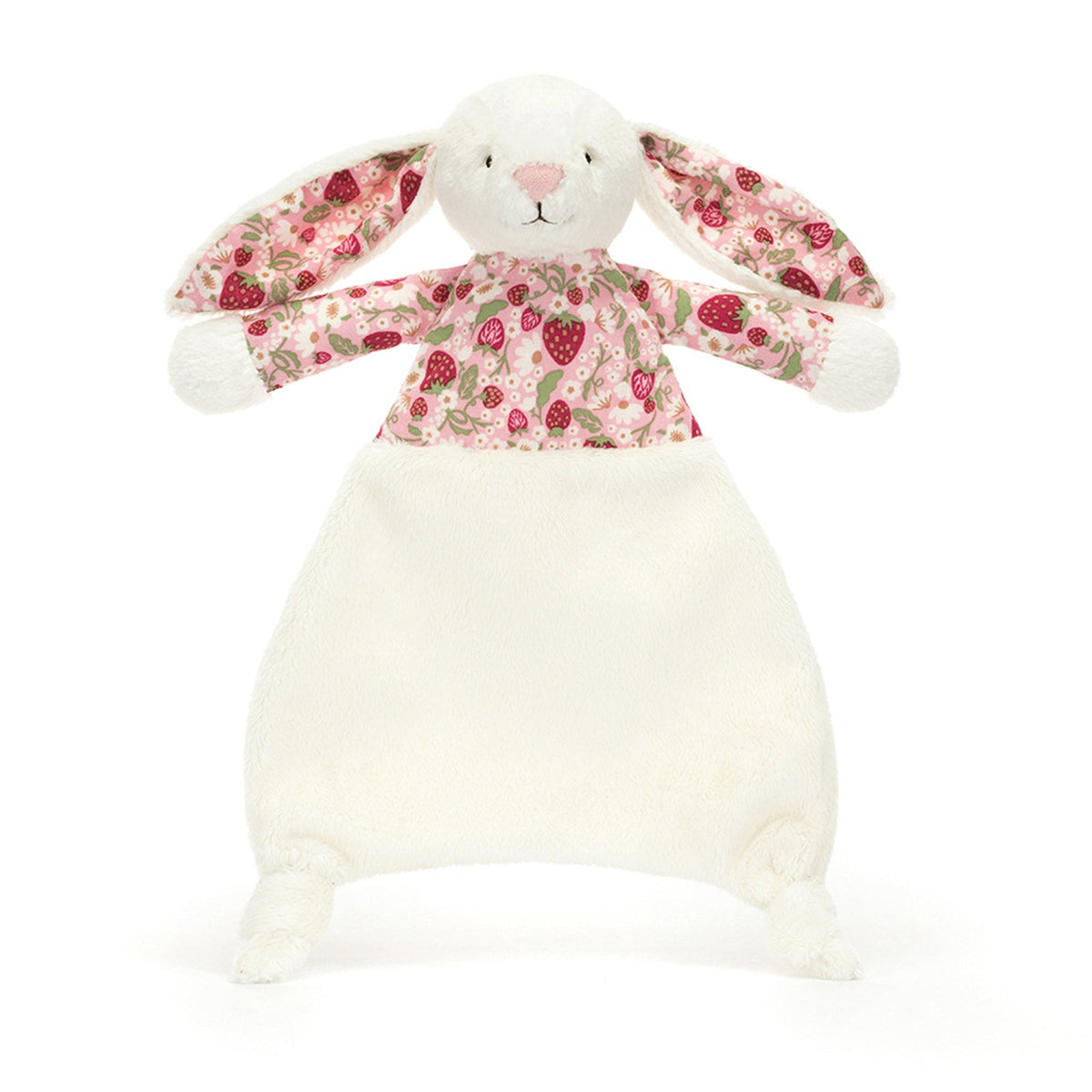 Jellycat Blossom Cream Bunny 'Berry' Comforter