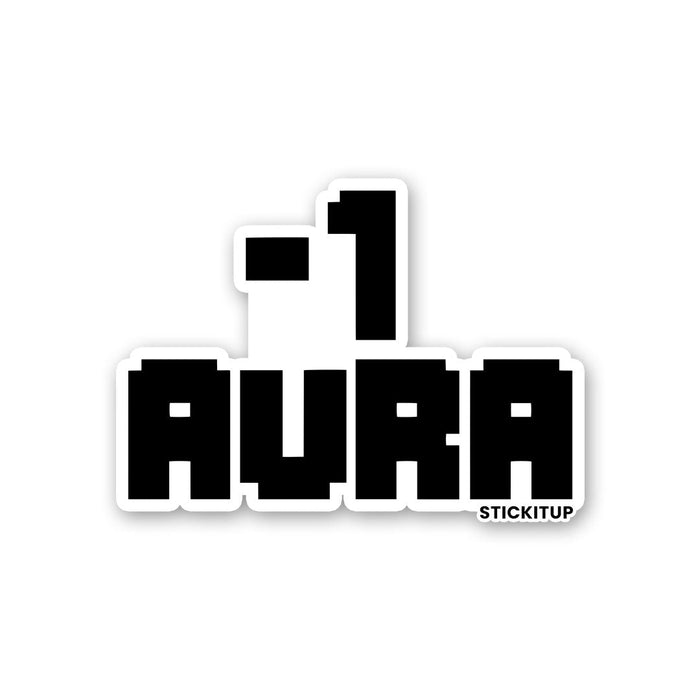 -1 AURA Sticker - Stickers | STICK IT UP
