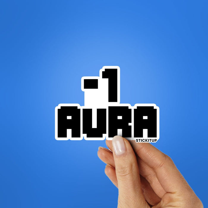 -1 AURA Sticker - Stickers | STICK IT UP