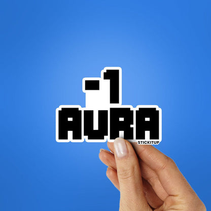 -1 AURA Sticker - Stickers | STICK IT UP