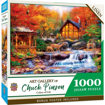 masterpieces puzzles box image for chuck pinson colors of life