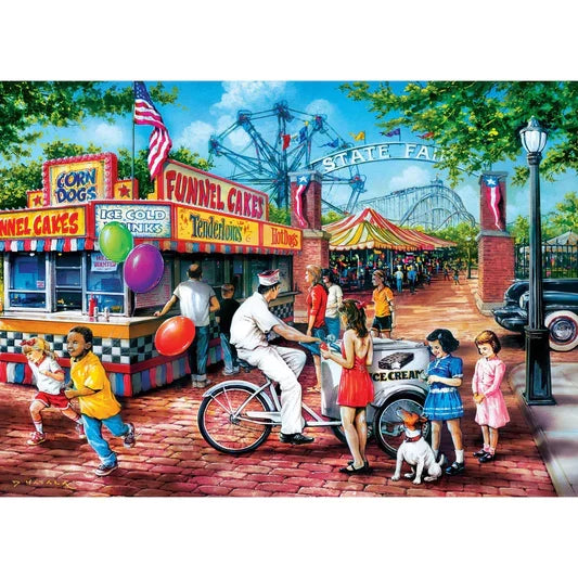 1000 Piece Jigsaw Puzzle - Childhood Dreams- Summer Carnival | MasterPieces