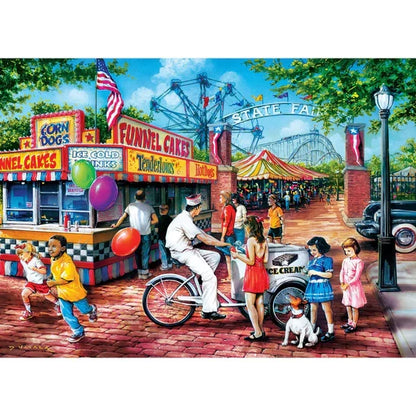 1000 Piece Jigsaw Puzzle - Childhood Dreams- Summer Carnival | MasterPieces