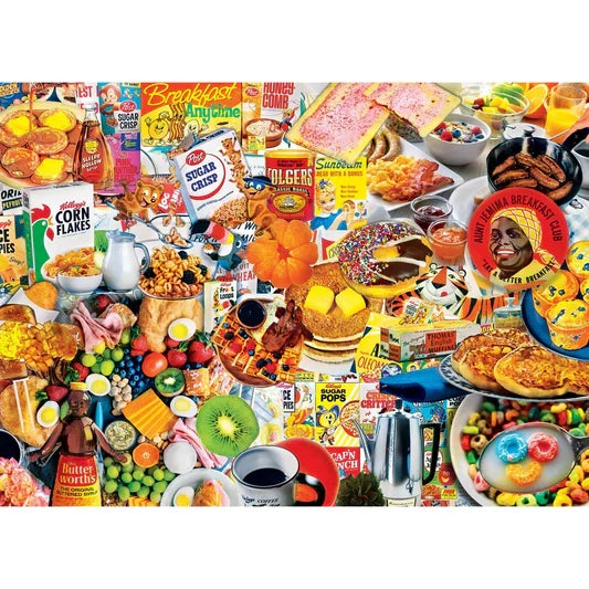 1000 Piece Jigsaw Puzzle - Flashbacks- Breakfast Eats | MasterPieces