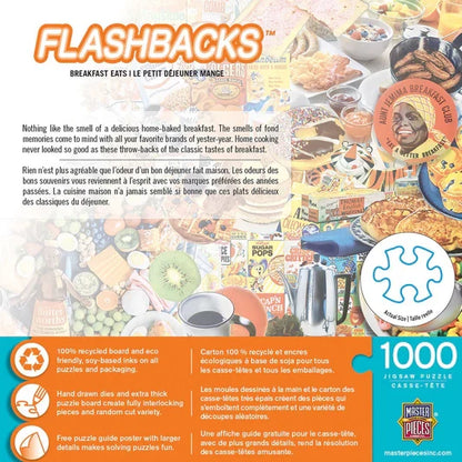 1000 Piece Jigsaw Puzzle - Flashbacks- Breakfast Eats | MasterPieces