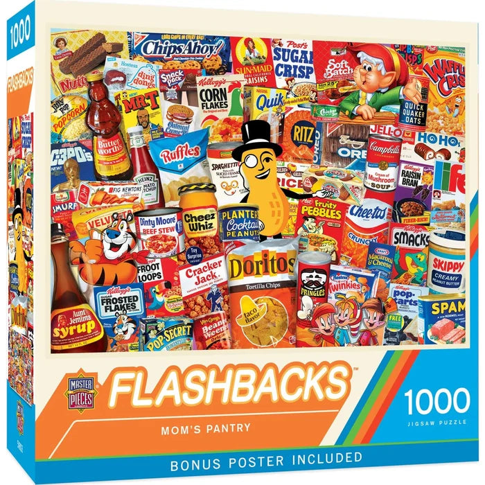 1000 Piece Jigsaw Puzzle - Flashbacks- Moms Pantry | MasterPieces