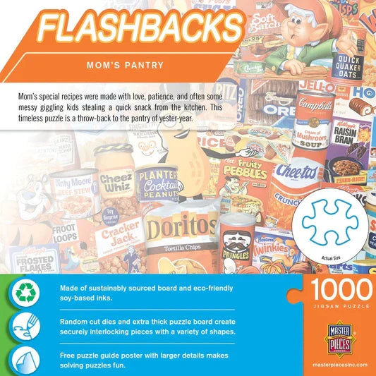 1000 Piece Jigsaw Puzzle - Flashbacks- Moms Pantry | MasterPieces