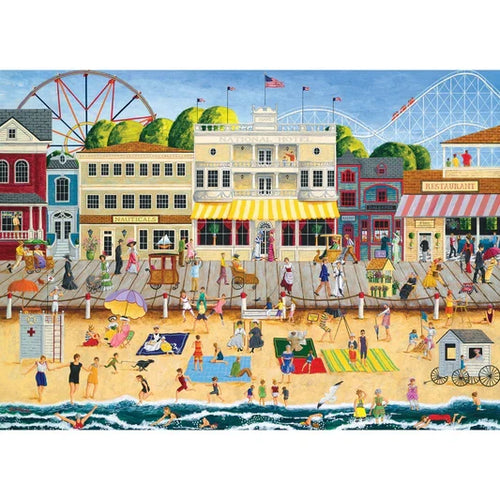 1000 Piece Jigsaw Puzzle - Hometown Gallery- On the Boardwalk | MasterPieces