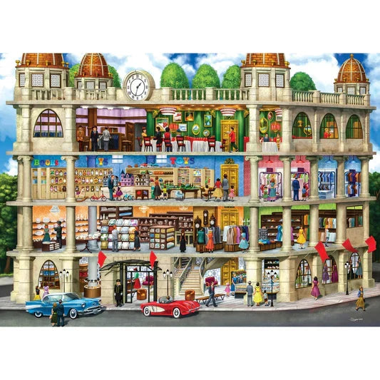 1000 Piece Jigsaw Puzzle - Inside Out- Field's Department Store | MasterPieces