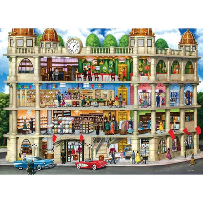 1000 Piece Jigsaw Puzzle - Inside Out- Field's Department Store | MasterPieces